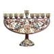 thumbnail image 3 of Portavelas de metal Candelabros Centro de mesa 9 Rama Menorá Candelabro para oración Velas votivas Chimenea Sala de estar Hotel Zulema Portavelas, 3 of 8
