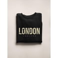 thumbnail image 3 of London England Baby Yellow Sweatshirt Men -Image by Shutterstock, Male XX-Large, 3 of 4