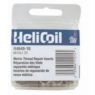Heli-Coil Metric Fine Thread Repair Kit, Thread Sized M12x1.25, Length 18.0  mm 5543-12 - Advance Auto Parts