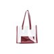 thumbnail image 5 of Bolsa compuestos transparentes Retro para mujer, monedero de Color puro, de hombro grandes Ndcxsfigh Para Estrenar, 5 of 9