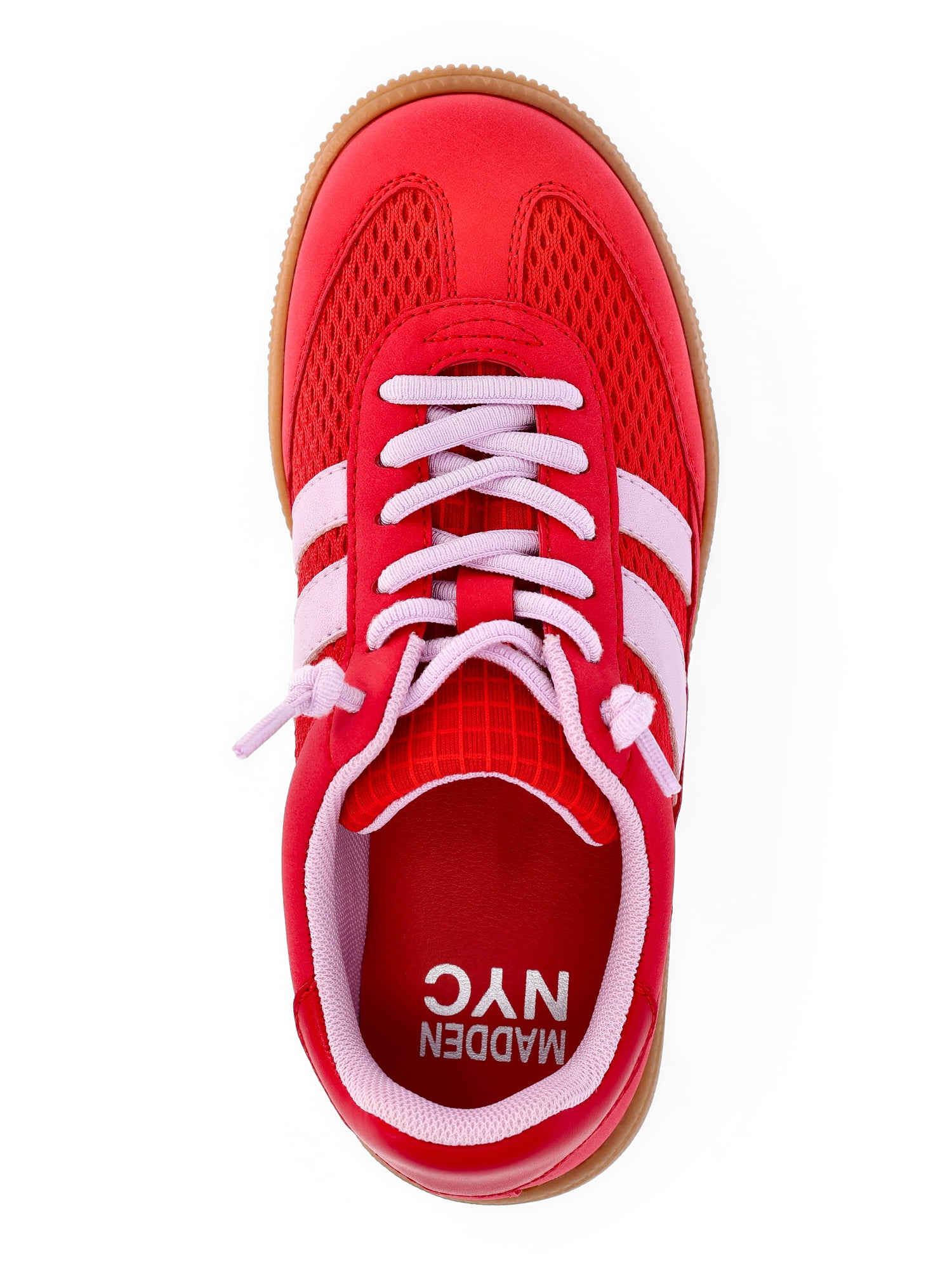 Madden NYC Little and Big Girls Mesh Casual Sneakers