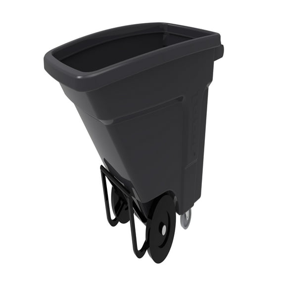 1/2 CUYD STANDARD DUTY NESTABLE UNIVERSAL TILT TRUCK - INDUSTRIAL GRAY