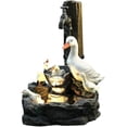 thumbnail image 4 of Resin Garden Duck Family Fountain Solar Light, 4 of 5