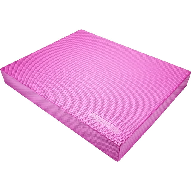 PRISP Large Foam Balance Pad - High-Density Stability Training Mat for Yoga, Fitness, Home Gym, Physical Therapy and Coordination Exercises; Workout Equipment, Balancing Board Knee Cushion