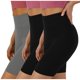 thumbnail image 2 of MKLEKYY Conjunto deportivo para mujer, 3 piezas, pantalones cortos de yoga de cintura alta para mujer, pantalones cortos deportivos para correr al aire libre, 2 of 2