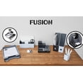 thumbnail image 3 of Archivador de revistas Advantus Fusion de plástico negro, 3 of 3