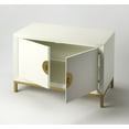 thumbnail image 2 of HomeRoots 389823 31.5 x 36 x 16 in. Monika White & Gold Accent Chest, 2 of 9