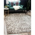 thumbnail image 1 of Unique Loom 3137748 5 x 8 ft. Grace Sofia Rectangular Rug, Brown, 1 of 2