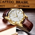 thumbnail image 2 of Reloj de lujo de acero inoxidable LIGE - 3 bar impermeable LG89141D, 2 of 6