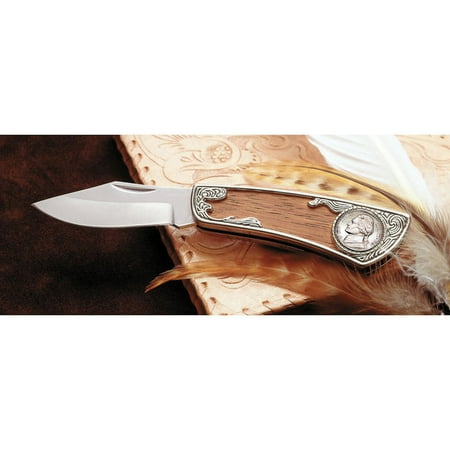 - American Coin Treasures Jefferson Wartime Silver Nickel Pocket Knife