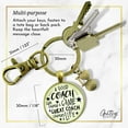 thumbnail image 5 of Volleyball Coaching Sport Gutsy Goodness Bronze Keychain Great Coach Changes Life Thank You Gift, 5 of 8