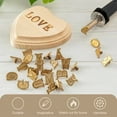 thumbnail image 6 of 26pcs Hot-Stamps Uppercase Alphabet Set for Branding and Personalization of Wood, Leather, and Other Surfaces, 6 of 6