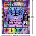 thumbnail image 3 of Cheerleader Gifts Blanket - Cheerleading Gifts for Girls - Cheer Gifts for Cheerleaders - Gifts for Cheerleaders - Cheer Coach Gift - Cheer Squad - Birthday Gift Ideas for Teens Kids, 3 of 8