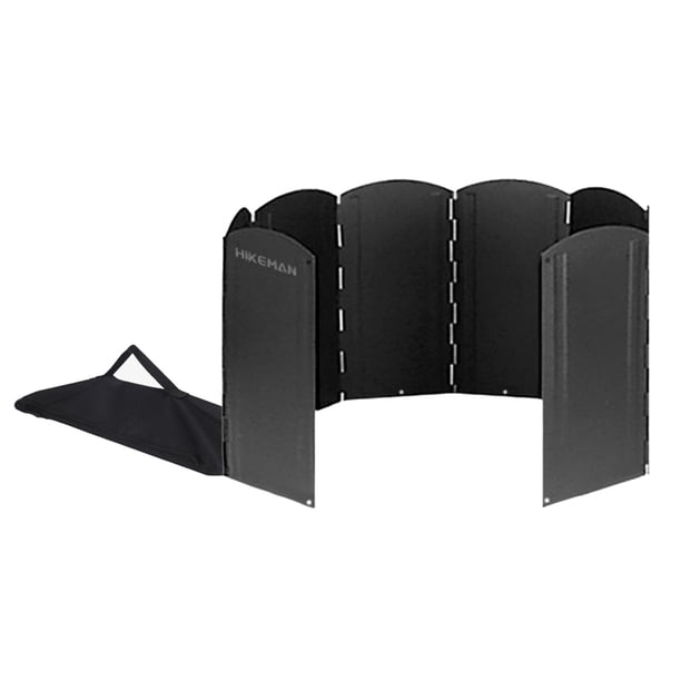 Parabrisas para estufa de camping, parabrisas de estufa plegable portátil, parabrisas de camping para estufa de gas, para senderismo al 30 centimetros