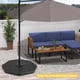 thumbnail image 2 of Costway Base Para Sombrilla De Patio De 4 Piezas, Soporte De Alta Resistencia De 94 Kg, De Base Hexagonal Rellenable Con Agua Y Arena Con Boquilla De Fácil Llenado Para Jardín, Patio, Piscina, 2 of 5