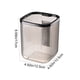 thumbnail image 4 of Cubo de basura de mesa con soporte para teléfono | Mini cubo de basura de sobremesa para tocador de baño, oficina, mesa de centro | Plástico, Blanco, Compacto 4.92x6.69in | 1 pieza | Papelera de, 4 of 7