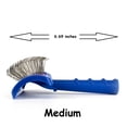 thumbnail image 4 of Dog and Cat Pro Quality Universal Curved Head Slicker Brush Longer Pin and Reach (Set of Both Brushes), 4 of 6
