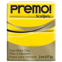 Premo! Sculpey Modeling Clay, 2 oz., Cadmium Yellow