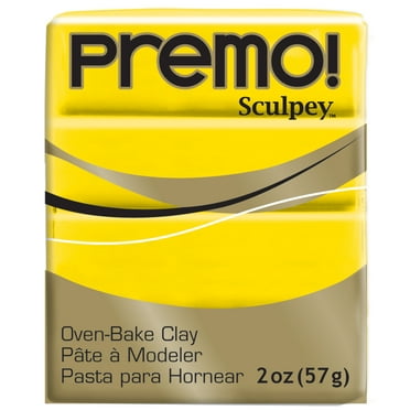 Premo! Sculpey Modeling Clay, 2 oz., Cadmium Yellow