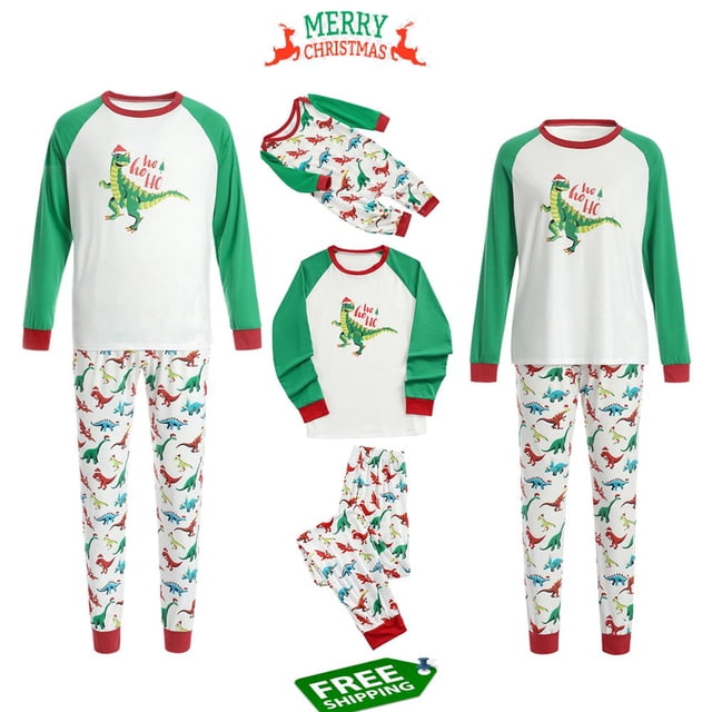 EIMELI Pyjamas de Noël pour la Famille Imprimé Gingerbread Man