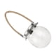 thumbnail image 3 of Luz solar colgante NikouMX vidrio craquelado engrosada para exteriores, 3 of 8