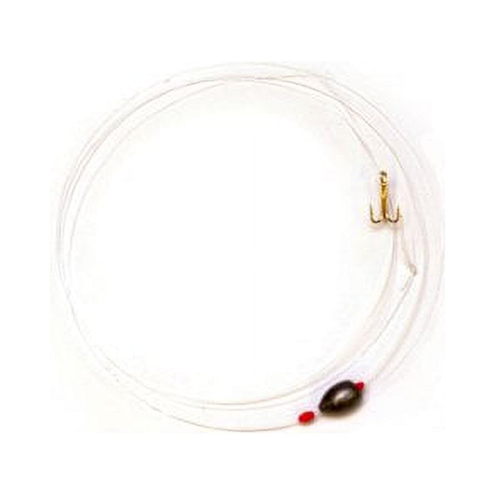Eagle Claw Trout Sinker Bait Rig, Gold, Size 14