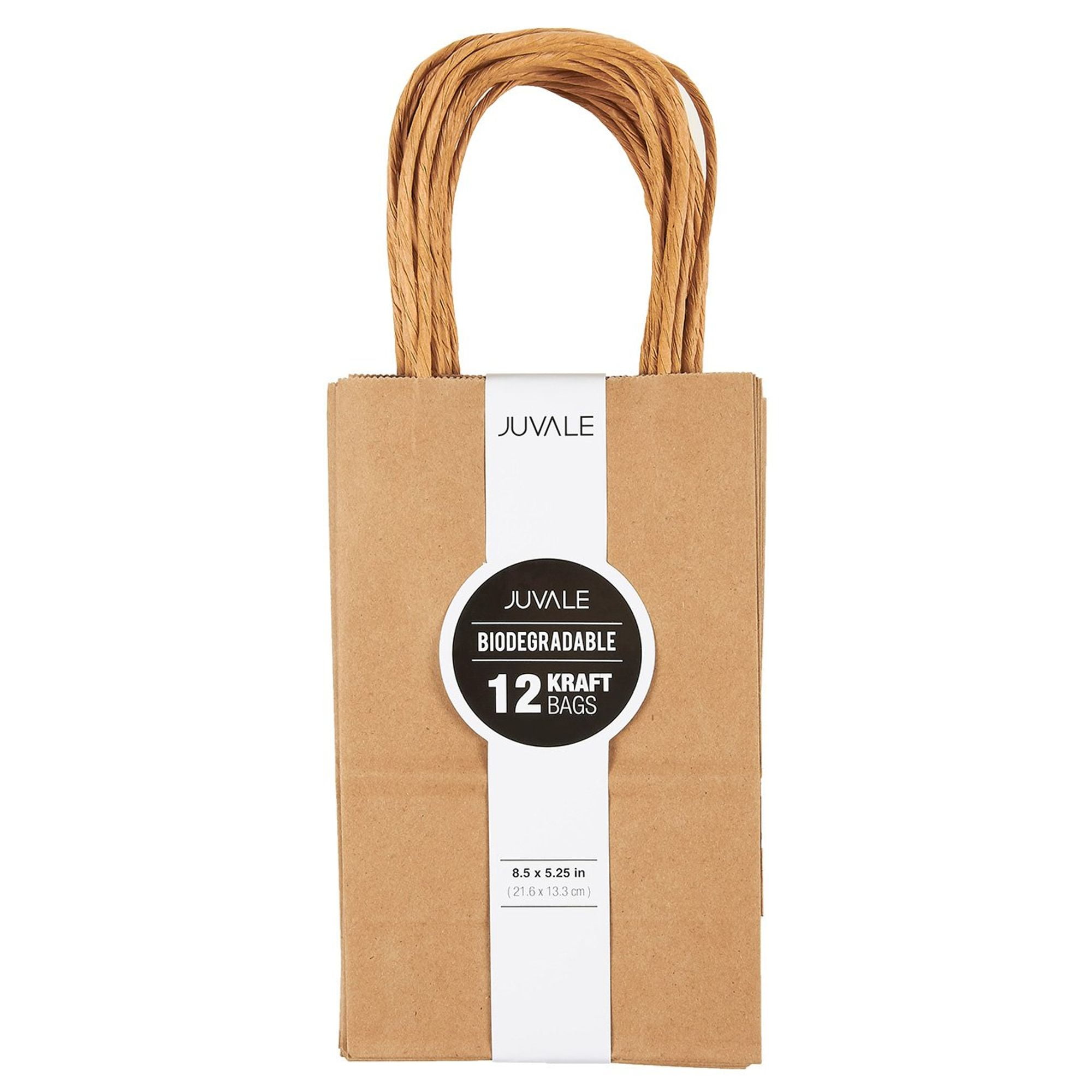 Brown Kraft Bag, Birthday Party Gift Favor Bag Set - 12 Count - Small ...