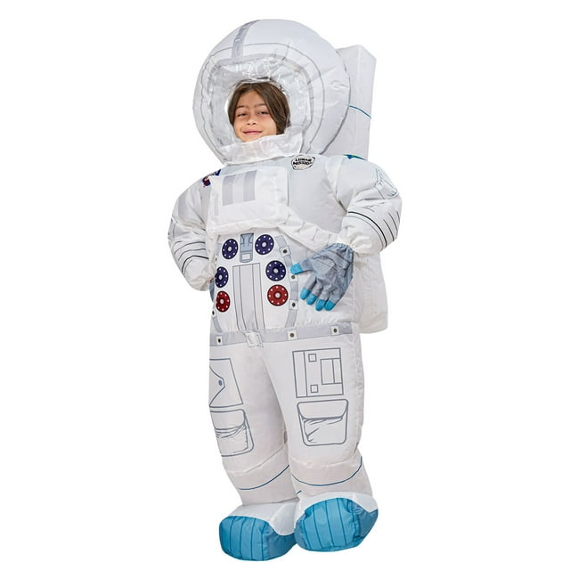 Costume Gonflable de Combinaison Spatiale d’Astronaute pour Enfants par Rubies, Unisexe