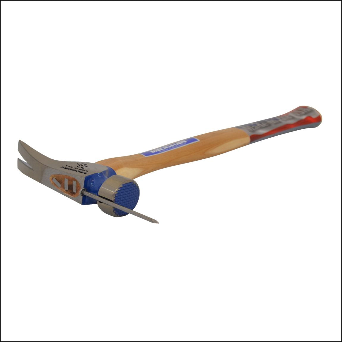 VAUGHAN CF1, California Framer Hammer, 23 oz Milled Face, Nail Starter, VN10300