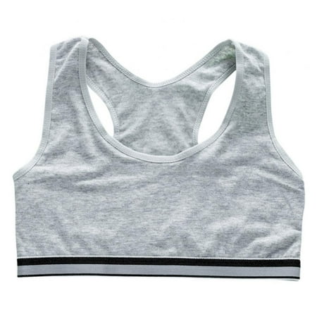 

Training Bras for Girls Seamless Cami Bralettes Sports Cotton Vest Thin Padded First Bra