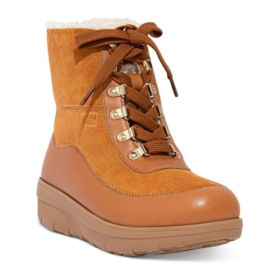 Fitflop Womens Mukluk III Leather Shearling Fur Winter & Snow Boots