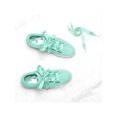 thumbnail image 4 of INSPIRE CHIC Women's 2 Pairs Flat Ribbon Sneaker Canvas Shoelaces Turquoise 150cm/59.1", 4 of 4