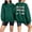 (Fashion 24)Army Green, variant on WXLWZYWL Women's Christmas Graphic Sweatshirt Fall Winter Crewneck Long Sleeve Holiday Pullover Loose Fit Warm Sweatshirts