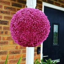 Artificial Topiary Balls, Large Artificial Plants Outdoor, 13.8" Decorative Grass Balls for Wedding Home Decor, Porch Decoration Decorative Plants,