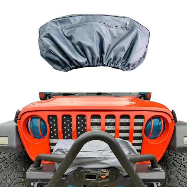 Cubierta para cabrestante, tela Oxford 600D resistente al agua, protector de cabrestante a prueba de