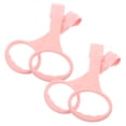 thumbnail image 3 of 4 Uds. Anillos de pie para cama de bebé, anillos para cama de bebé, anillo para tirar de bebé, juguete para bebé recién nacido, 3 of 7