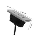thumbnail image 2 of HONMEET Recliner Remote Lift Chair Remote Control Silver for Home Use 1Set, 2 of 8