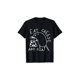 thumbnail image 1 of Short Sleeve Print Funny Eat Cheese and Sin Novelty Street Art T-Shirt, 1 of 6