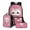 Cute Cat, variant on Dinosaur Print Travel Backpack Messenger Bag Lunch Bag Pencil Pouch Purse Zipper Pouch