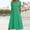 F-272Green, variant on ZHOGXU Women's Dress Short Sleeve V Neck Solid Color A Line Fashion Comfortable Maxi Dresses With Pockets For Casual Daily Wear,Black,L