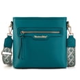 thumbnail image 5 of Montana West 2Pcs Handbags Set for Women Large Tote Bags Purse with Cute Crossbody bags, Turquoise, 5 of 8