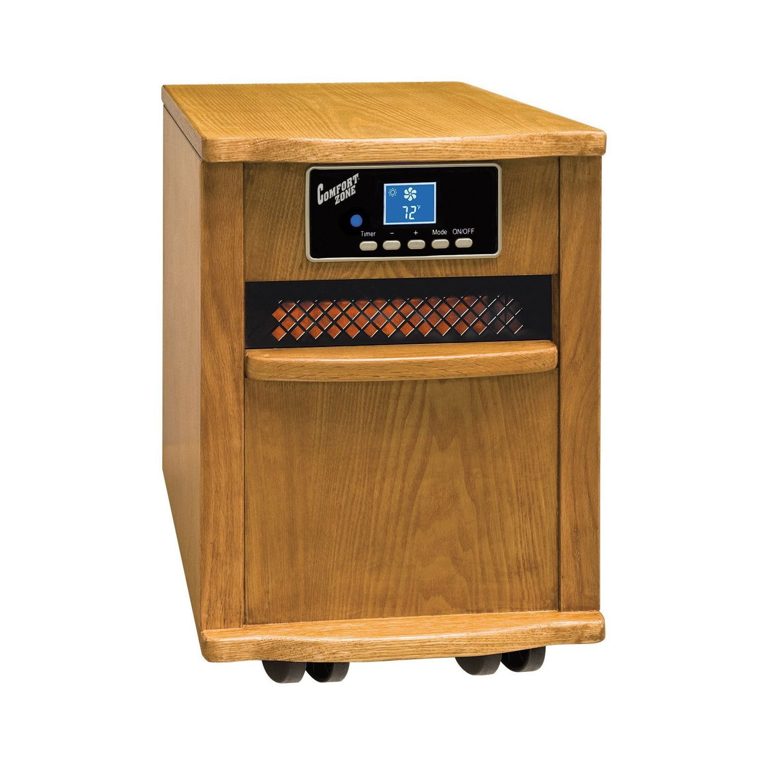 Comfort Zone Cz2011o Infrared Quartz Heater Walmart Com