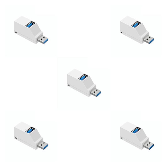 Hub USB Methold Mini 3 puertos 2.0/3.0 para Laptop PC