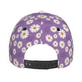 thumbnail image 3 of Lsque Daisies Flowers Baseball Cap Trucker Low Profile Hat Golf Dad Hat Adjustable Original Classic Unconstructed Plain Cap Men Women, 3 of 9