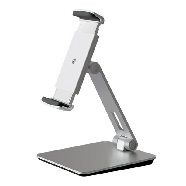 Soporte universal para teléfono inteligente y tableta Soporte de montaje en escritorio de aleación de aluminio 360 Degreen Soporte de repuesto para iPad iPhone AweSitey PJ7726-01