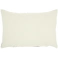 thumbnail image 2 of Nourison Life Styles Taupe Decorative Throw Pillow , 14"X20", 2 of 6