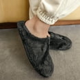 thumbnail image 4 of LAVRA Girl's Faux Fur Lined House Slippers Fuzzy Furry Indoor Shoes, 4 of 7
