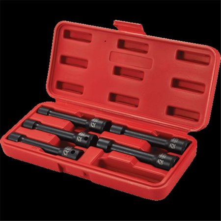 

5 Piece. 0.5 in. Drive. 12 Point. Head Bolt Impact Socket Set