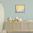 thumbnail image 3 of Stupell Industries Yellow & White Umbrella Coastal Painting Gold Floater Framed Canvas Art Print Wall Art, 21 x 17, 3 of 10