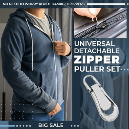 

Universal Detachable Zipper Puller Set Removable Multifunctional Zipper Head Faucets (D)